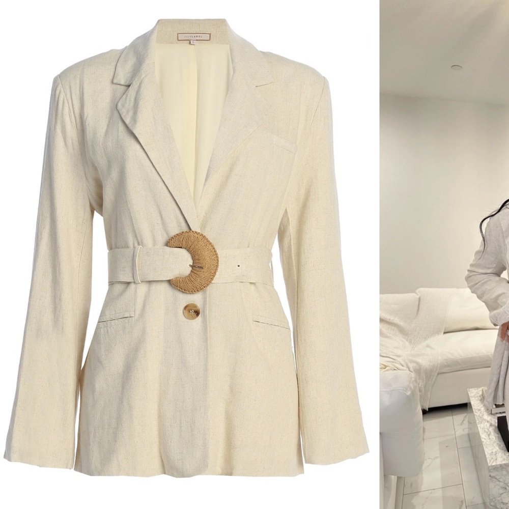 Linen Blazer - Picture 2 of 3